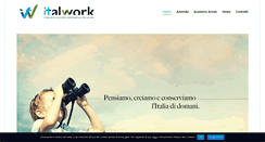 Desktop Screenshot of italworkconsorzio.com